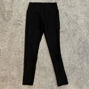 Victoria's Secret PINK Ultimate Size Women's Size M Black Moto Mesh Leggings